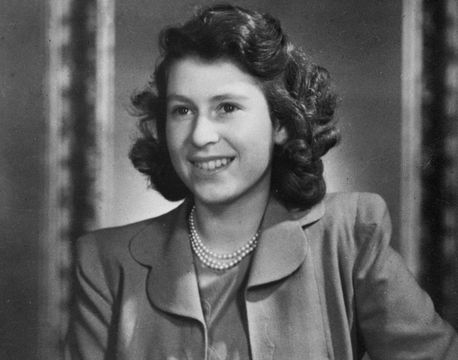 Princess Elizabeth photographed in 1947.