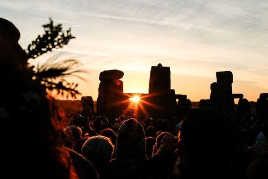 Stonehenge, in Wiltshire.
