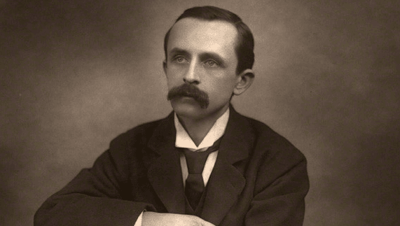 J.M. Barrie in 1892 by Herbert Rose Barraud.
